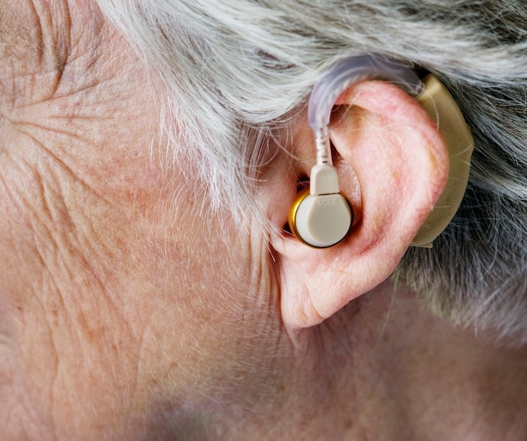 Get a hearing aid fitted by a clinic